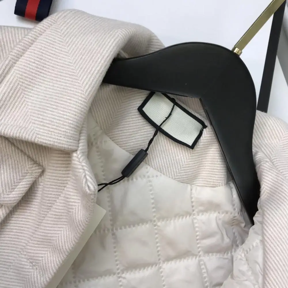 High quality New Grils Winter Coat Fashion Single Breasted White Kids Wool Coats Jacket Children Outerwear |