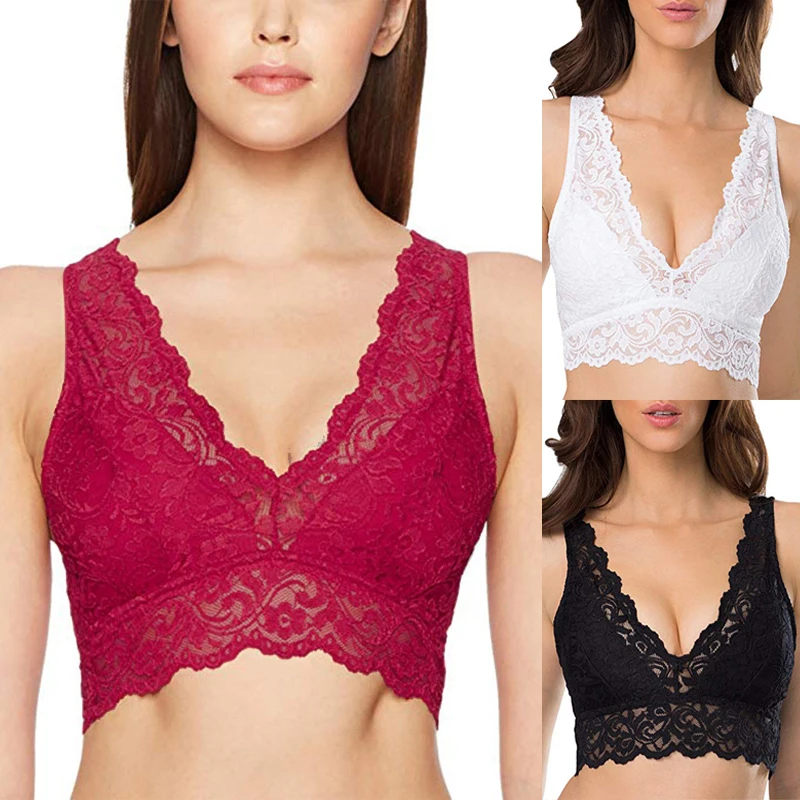 2021 Новый Модный женский сексуальный кружевной ажурный бюстгальтер однотонный