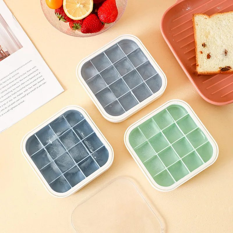 

Silicone Ice Tray Multifunctional Durable Easy Release Ice Cube Mold Kitchen Accessories For Home FHJ889