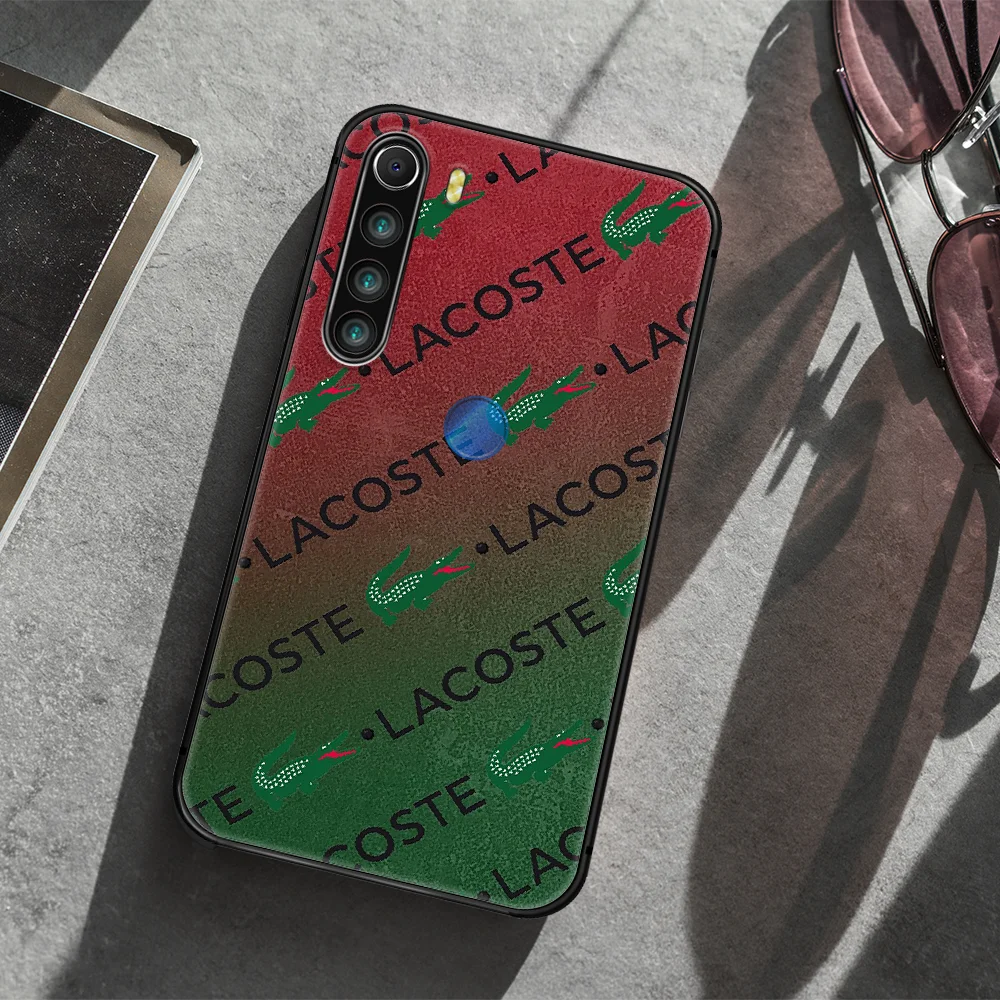 

LACOETE French luxury brand Phone Case Cover Hull For XIAOMI Redmi 7 7a 8 8a 9 10X NOTE 6 7 7s 8 8t 9 9s Pro Max black Shell
