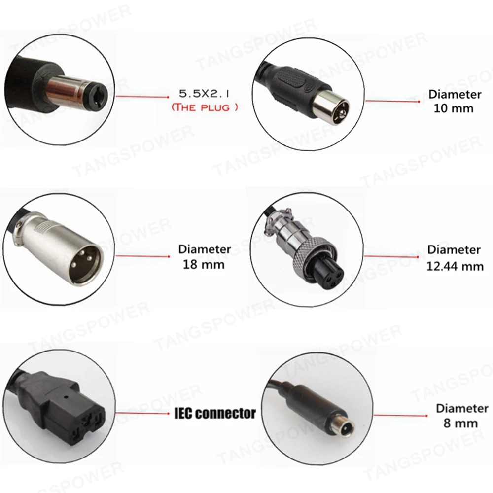 16.8V 8A Lithium Battery Charger For 14.4V 4Series Li-ion Battery Pack 150 Watts Fast Charging High quality
