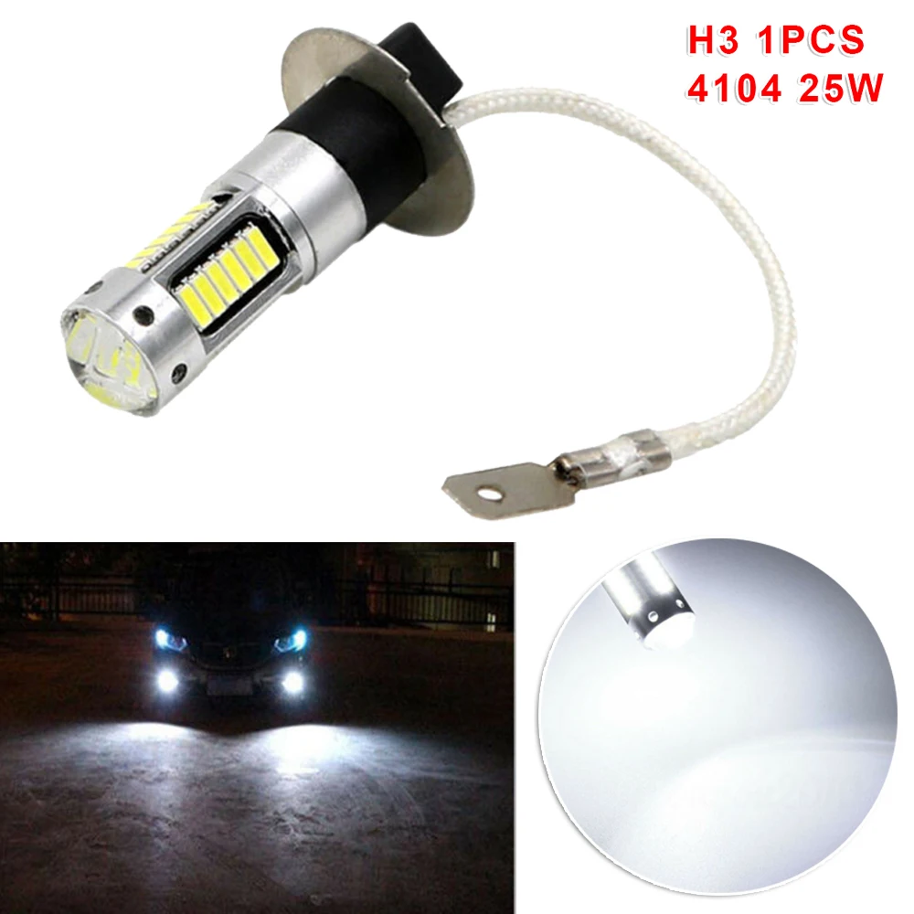 

Parts Fog Light 4014 25W High Power LED White Daytime Running Lamp DC 12V