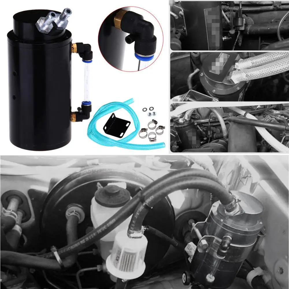 80 мм масляный цилиндр маслоуловитель автоматический черный резервуар|Топливные