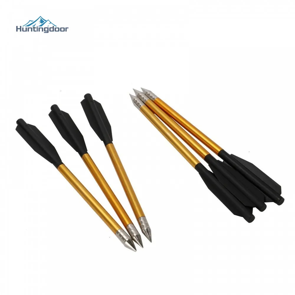 Wholesale Shooting Arrow Outdoor Hunting Aluminum Tips Bolt 6.5inch Length Archery Sports 50/80lb Crossbow Accurate | Спорт и