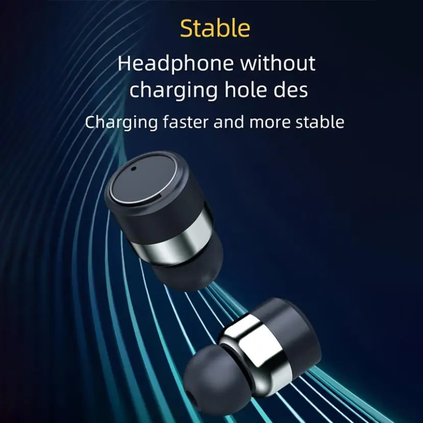 

T18 TWS Wireless Bluetooth 5.1 touch operation LED digital display non-contact charging For Jabra/aa Wireless Earbuds