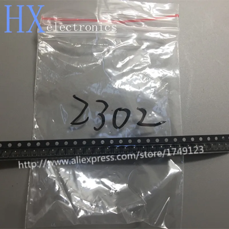 Бесплатная доставка 100 шт. распродажа новинка SI2302DS SI2302 A2SHB SOT23-3 MOSFET 20 в 2.9A 0 86 Вт 57