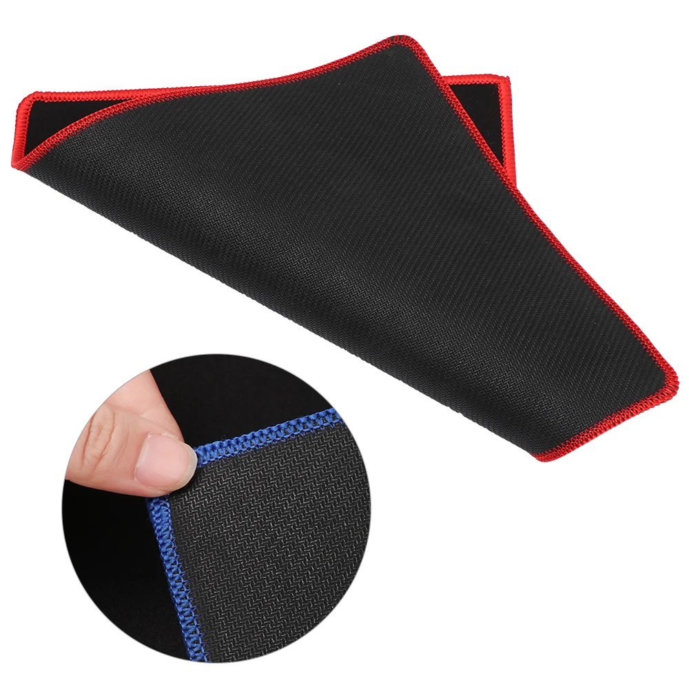 Коврик для мыши синий красный замок резиновый край скорость игровой коврик ПК и