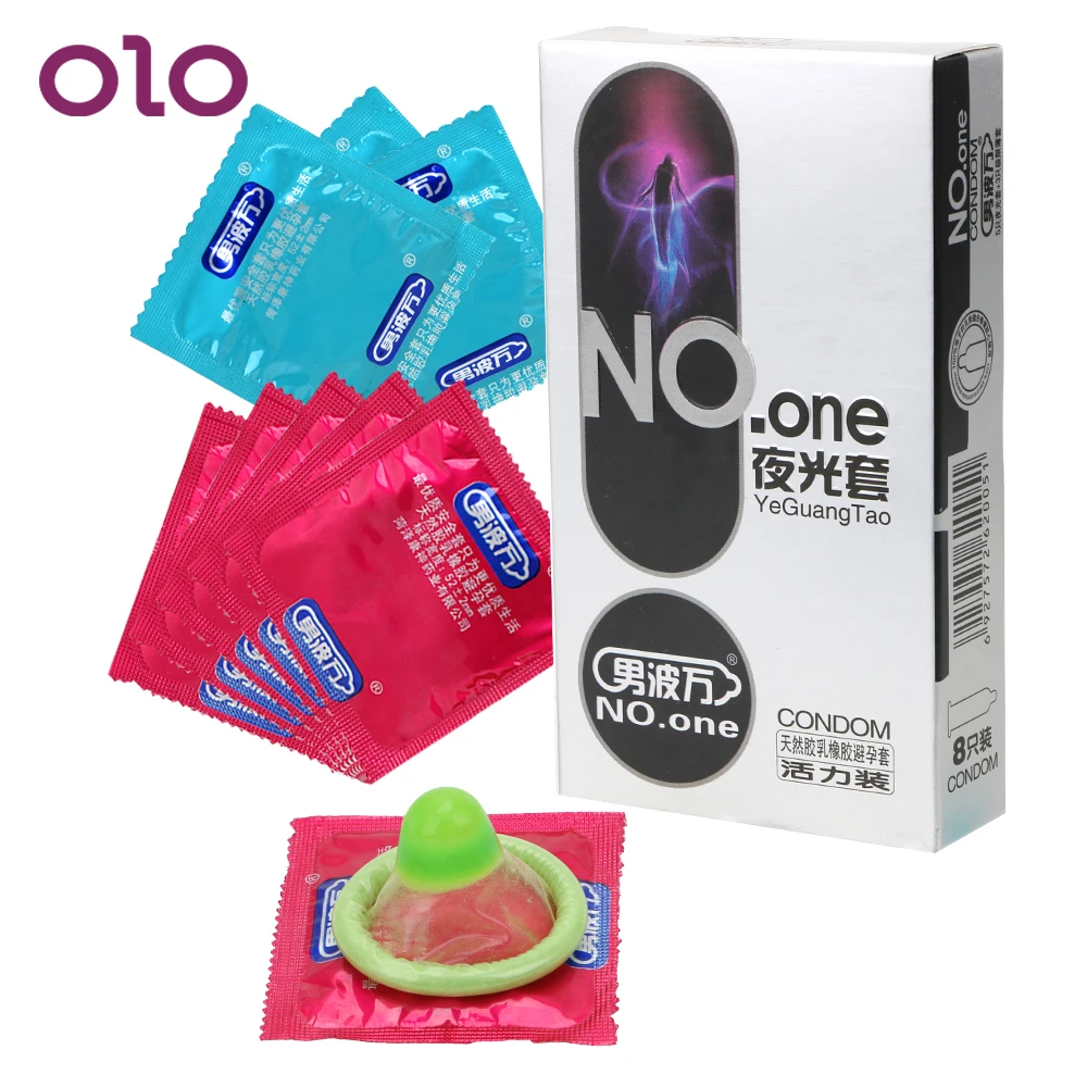 Презервативы из латекса OLO ультратонкие презервативы с задержкой эякуляции 8