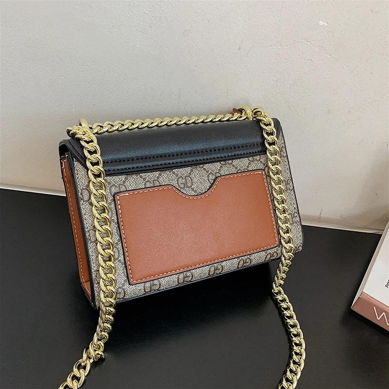 

Fashion Designer Brand Shoulder Crossbody Bags for Women 2021 New Luxury Purses and Handbags Pu Leather Small Cluth Bag Female