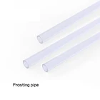 Жесткие Матовые акриловые трубки 500 мм для системы водяного охлаждения ПК, жесткая трубка 50 см, 12x8 мм, 14x10 мм, 16x12 мм, 4 шт.