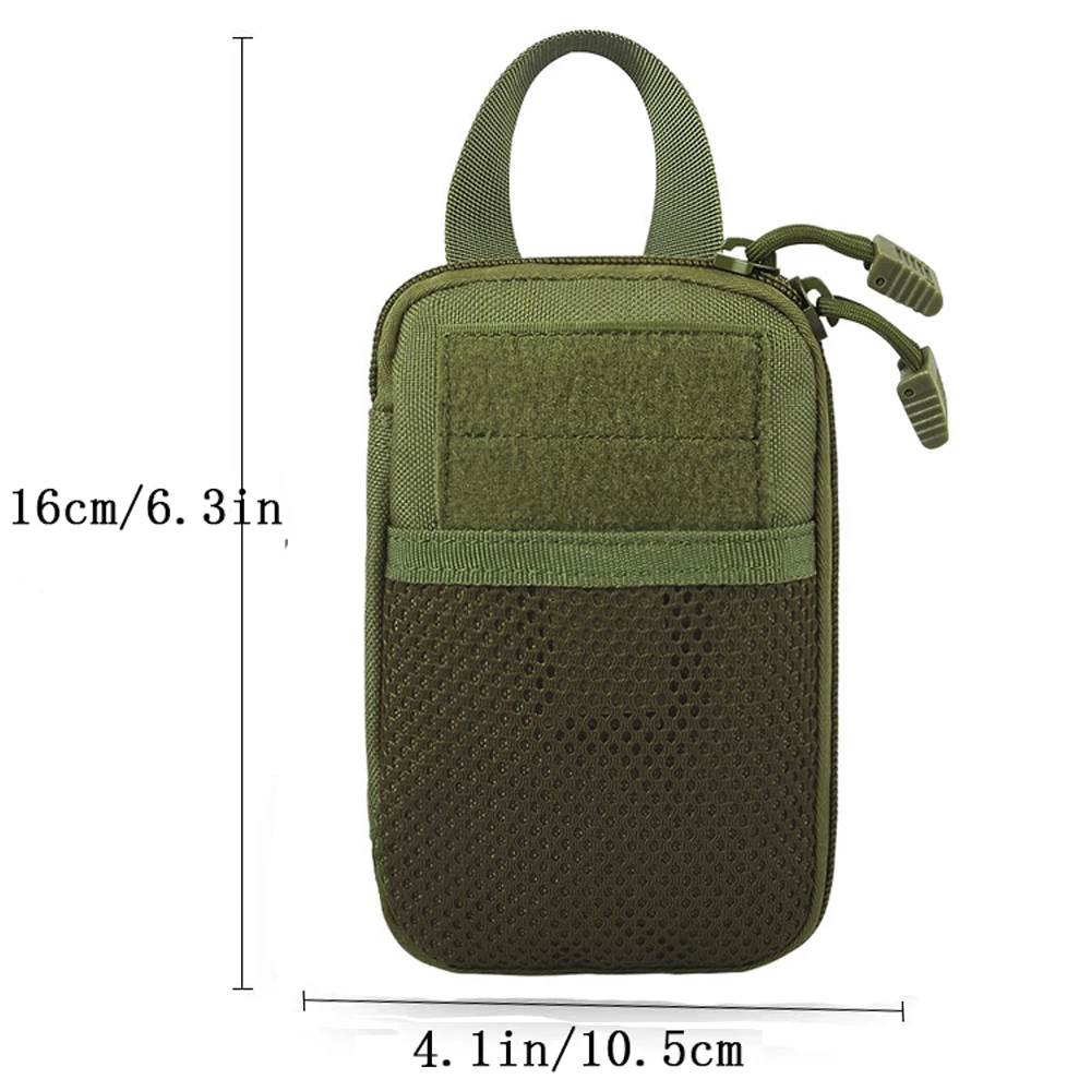 Тактический MOLLE EDC мешок аксессуар сумка для паспорта бумажник телефон карман Чехлы талии Охотничьи сумки Открытый фонарик журнал сумка