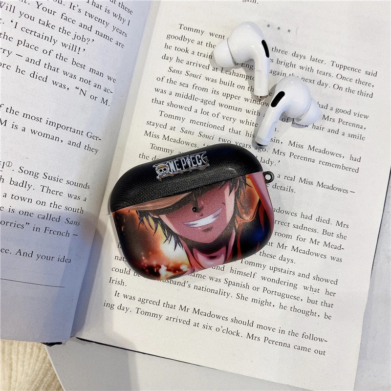 Мультфильм one piece Луффи Зоро ace чехол Bluetooth беспроводной Чехол для гарнитуры для Apple Airpods pro 3 2 модные милые наушники мягкий чехол - Цвет: for Airpods Pro