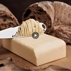 Многофункциональный Нержавеющаясталь масло резак десертный нож для тостов сыр Варенье жидкого отверстие хлеб барные приспособления кухонные аксессуары