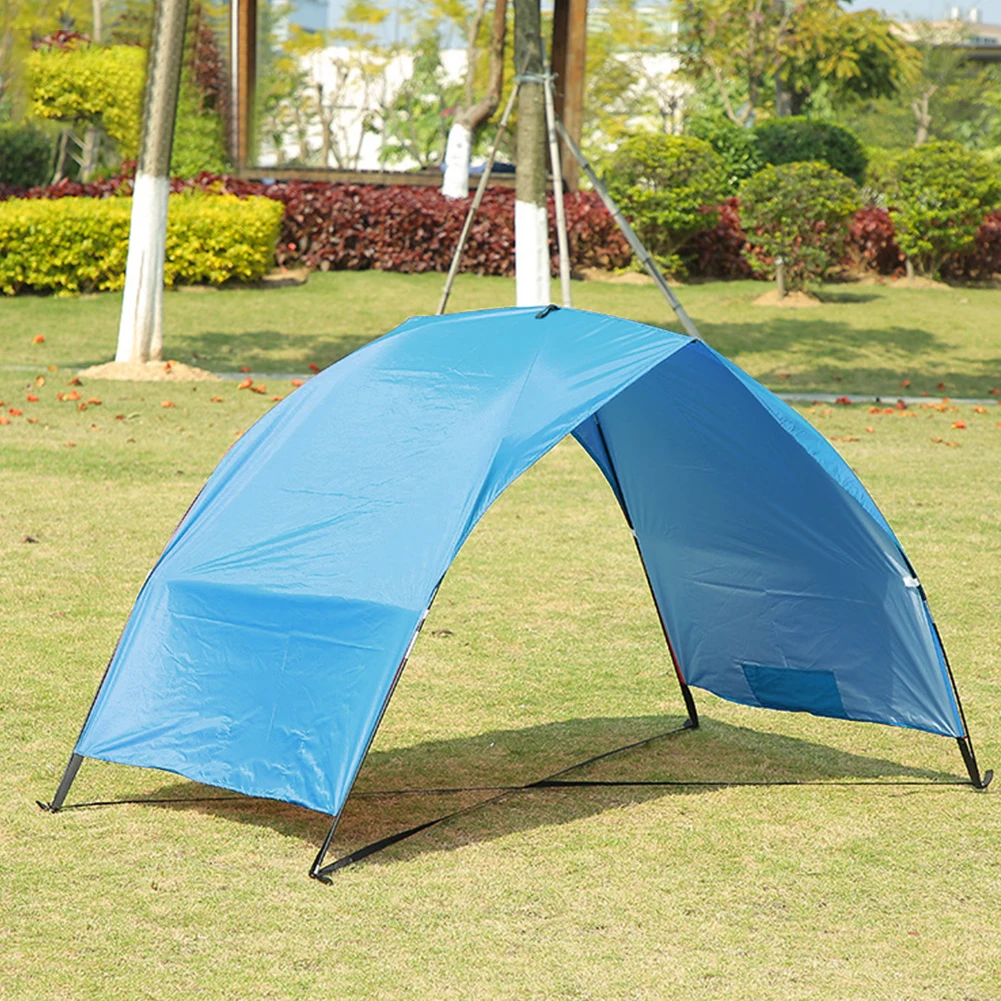 

Portable Summer Sun Shade Shelter Lightweight With Storage Bag Outdoors Stable Waterproof For 2 Person Easy Install Beach Tent