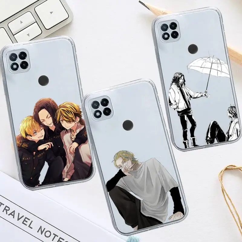 

Anime Tokyo Revengers manjiro sano Phone Case Transparent for Xiaomi redmi note 8 9 10 11 t lite pro ultra mix 4 k40
