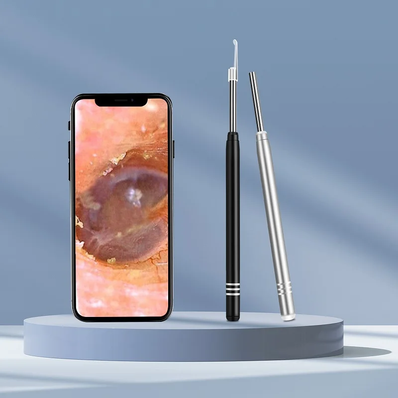 5 мм 3 9 Камера-Эндоскоп для чистки ушей в 1 микро-USB Type-c визуальная ухочистка
