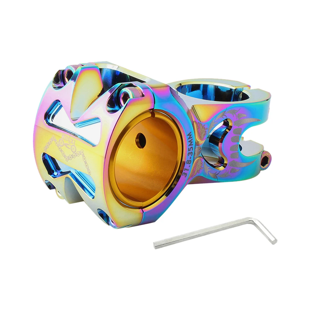 Mountain Bike Easy Install Bicycle With Wrench 31.8-35mm Replacement Parts Outdoor Cycling Aluminum Alloy Durable | Спорт и