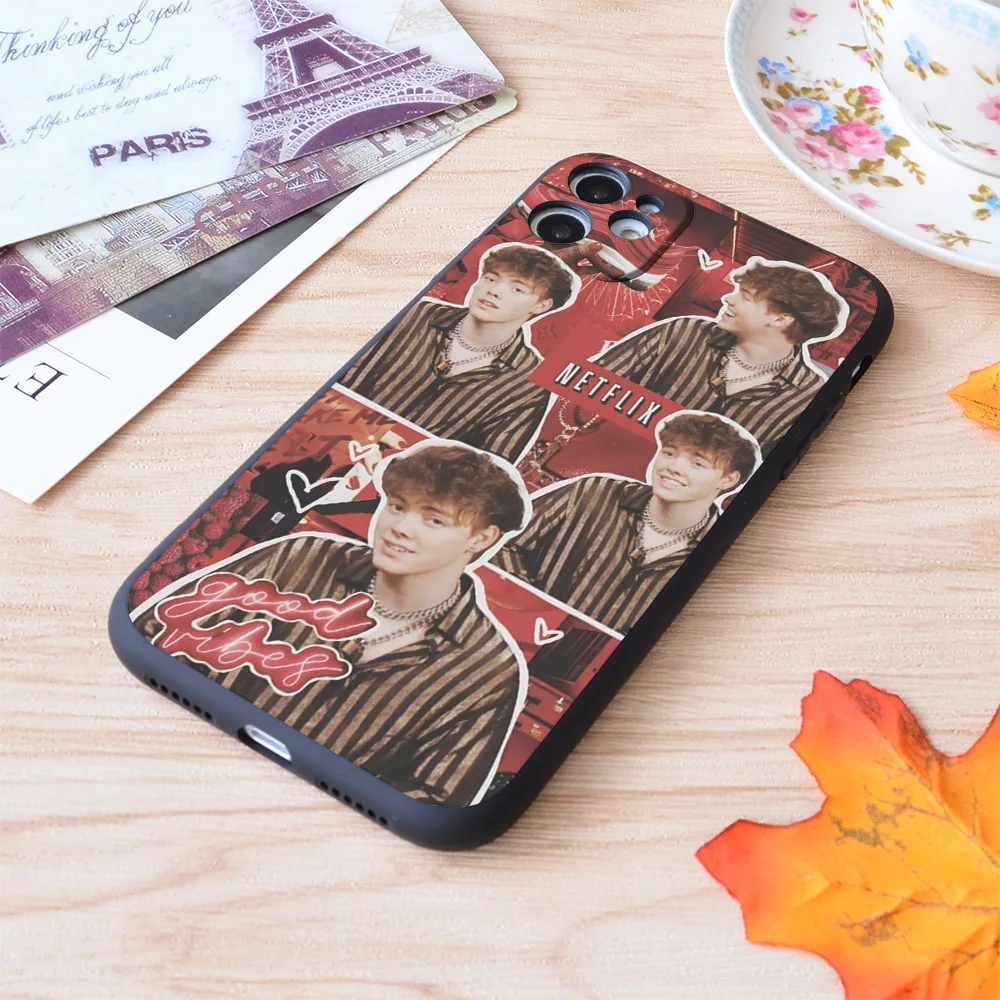 

For iPhone Zach Herron Collage Print Soft Matt Apple iPhone Case