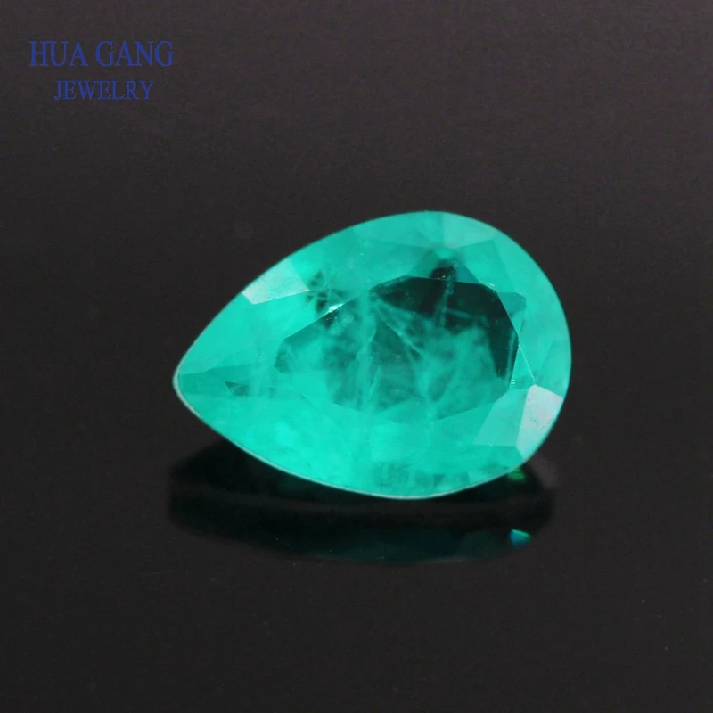 

Synthetic Paraiba Stone Pear Shape Synthetic Spliced Crystal&Glass Gems For Jewelry Making 2x3~13x18mm Free Shipping