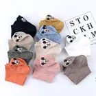 Носки с героями мультфильмов Диснея Микки Минни счастливые Осенние Летние короткие носки милые носки для девочек хлопковые с животными корейские женские спортивные носки