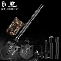 hx outdoors camping survival mini engineer shovel multifunctional camping shovel folding shovel outdoor portable equipment shove