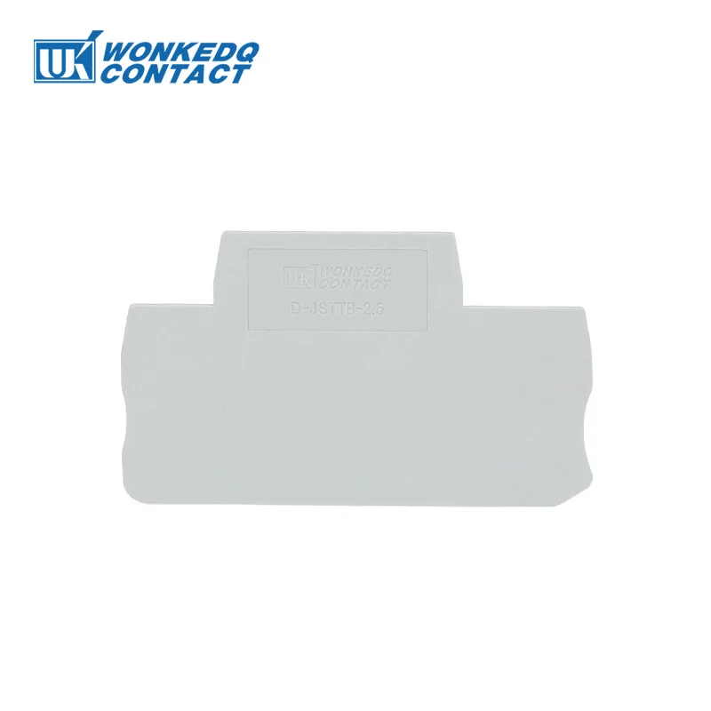 

1 шт. D-STTB2.5 Торцевая Барьерная пластина для STTB2.5 2-уровневый провод соединитель din-рейка клеммный блок аксессуары Торцевая крышка D-STTB 2,5