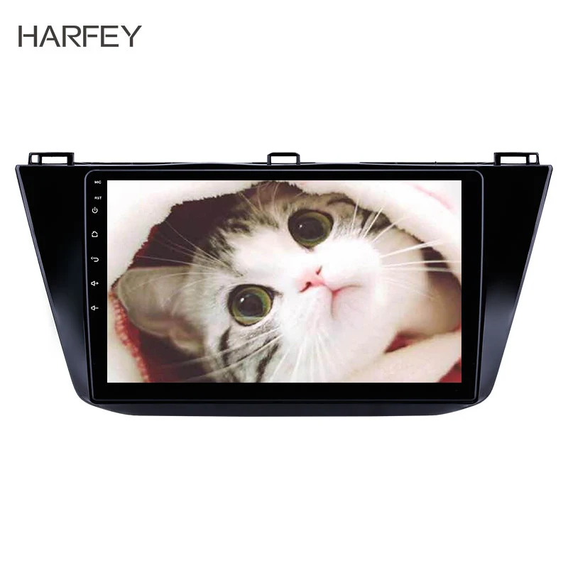 Автомобильный мультимедийный плеер Harfey на Android 8 1 с сенсорным экраном 9 дюймов HD