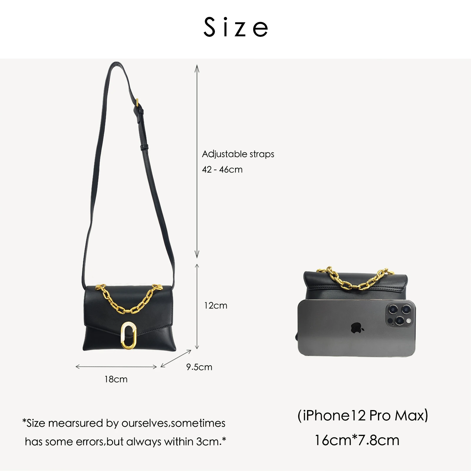 

Designer Cute Crossbody Bags Bolsos Para Mujer 2021new Summer PU Metal Chains Kawaii Mini Bags Women's Brand Free Shipping