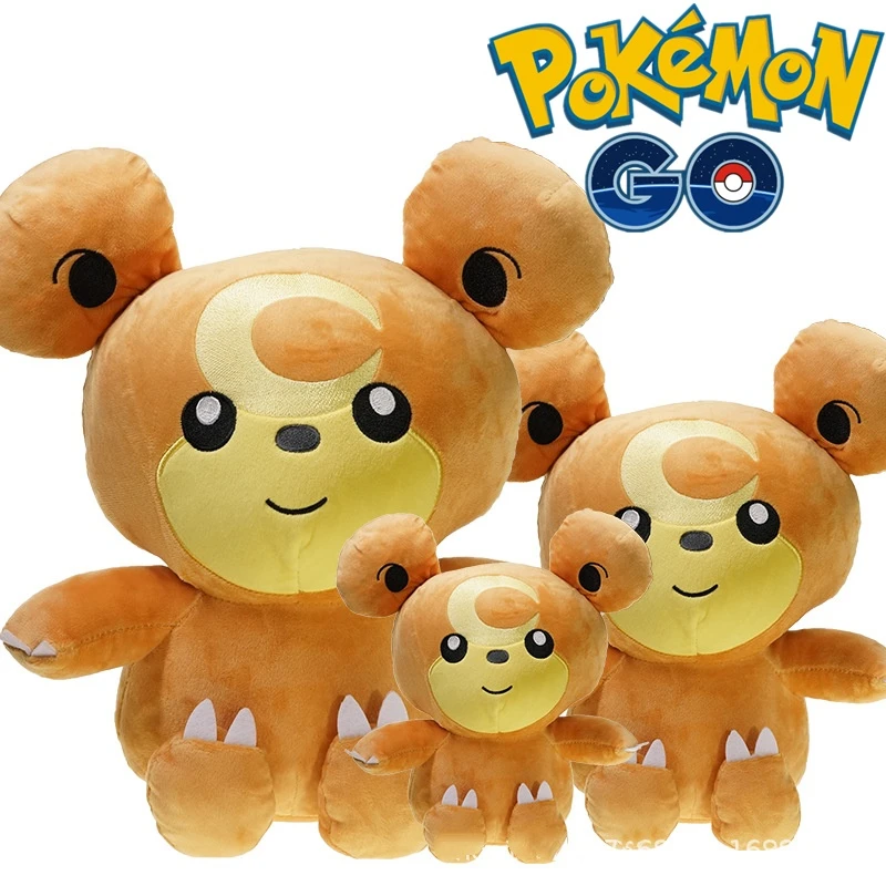 

Новинка фигурка Tomy из аниме «Покемон» теддиуса плюшевая игрушка мягкий наполнитель кукла медведь животное подушка коллекция Украшение луч...