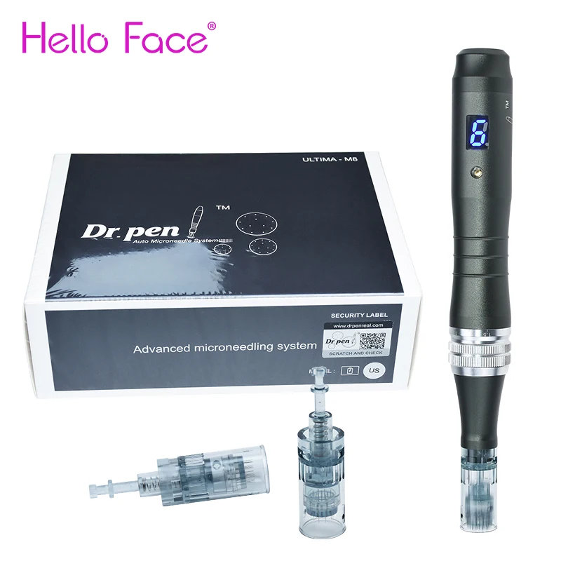 Dr. Pen Ultima M8 Wireless Model Professional Microneedling Pen Mesotherapy Skin Care Machine Microneedle Therapy Beauty Device