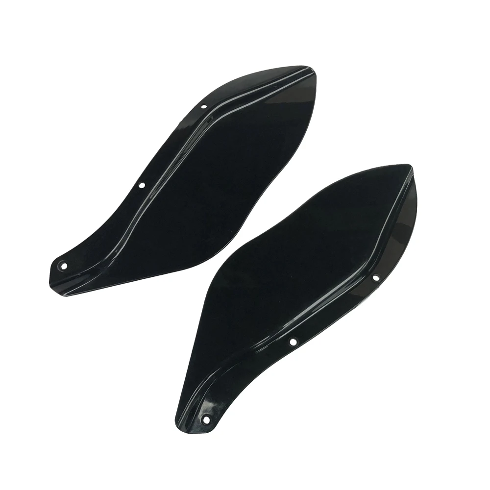 Мотоциклетные черные боковые крылья ветровые дефлекторы кожух чехол для Harley