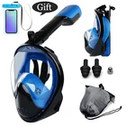 Профессиональная маска для подводного плавания Skuba для взрослых, противотуманные очки для дайвинга, широкоугольные подводные очки, аксессуары для плавания