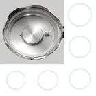 Уплотнительное кольцо 16 18 20 22 24 см, белая силиконовая резиновая прокладка, уплотнительное кольцо для скороварки, кухонный инструмент