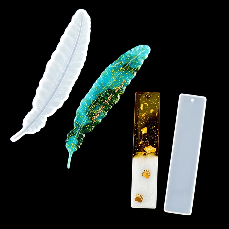 Tassel Bookmark Epoxy Resin Mold Book Holder Silicone Mould DIY Crafts Office School Student Stationery Casting Tool | Украшения и
