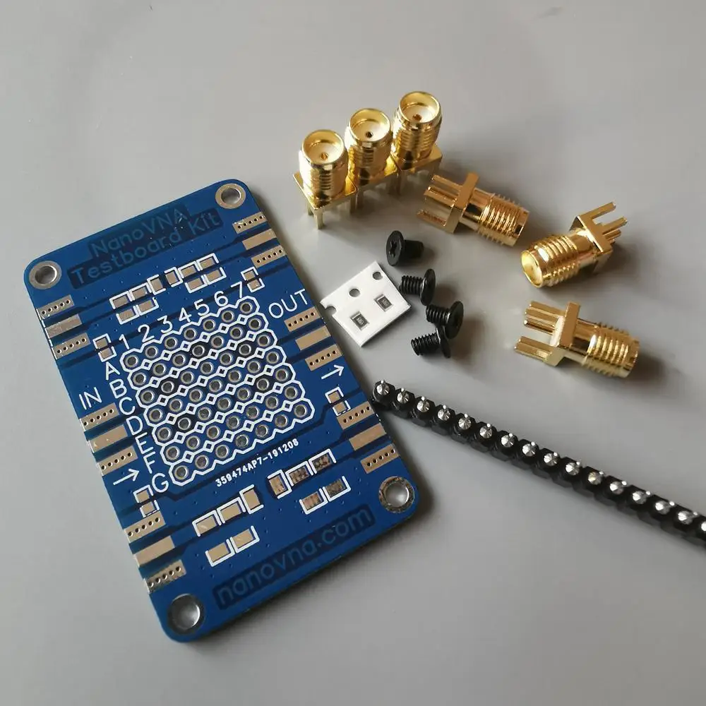 RF Demo Kit для NanoVNA VNA тестовая плата Vector сетевой тестовый фильтр аттенюатор|Детали и