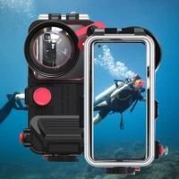 bluetooth mobile phone waterproof housing for iphone 12 for huawei mate 40 pro for xiaomi 9 underwater diving case universal