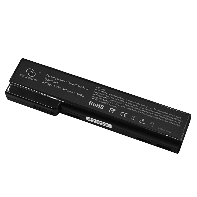 Аккумулятор 4400 мАч для HP ProBook 6360B 6460B 6465B 6565B 6560B 628369-421 628664-001 EliteBook 8460P 8460W 8560P 8560W CC09 |