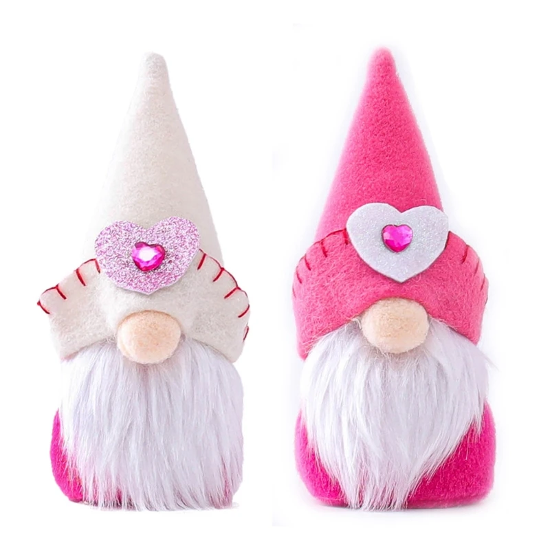 

Smart Rudolph, Faceless Dwarf, Valentine's Day Love Dwarf Mask, Lover Elf Decoration, Doll Decoration