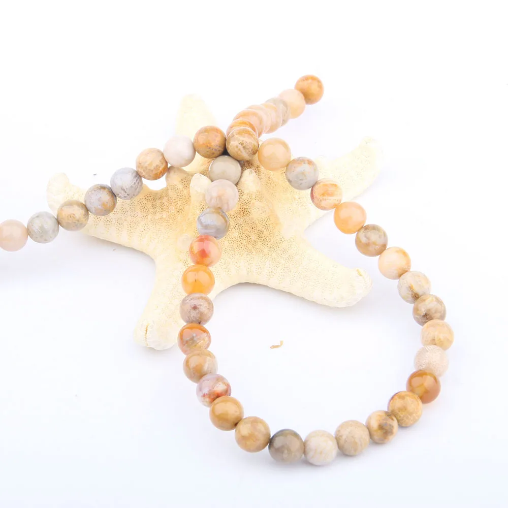 

Crazy Agates Round Shape Natural Beads Charm Elegant Making for Jewelry DIY Bracelet Necklace Accessories Size 4 6 8 10 12mm