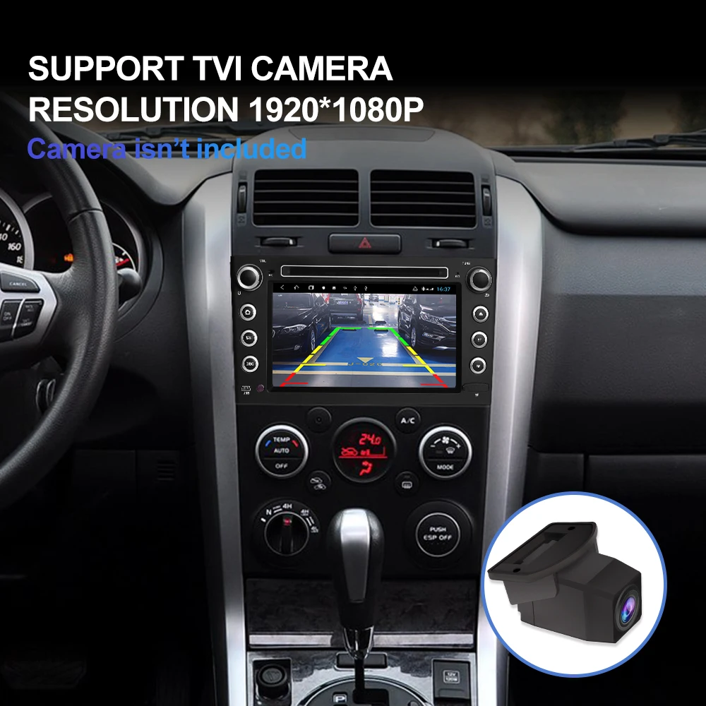 Isudar H53 4G Android Автомагнитола 2 Din для SUZUKI/Grand Vitara автомобильный мультимедийный