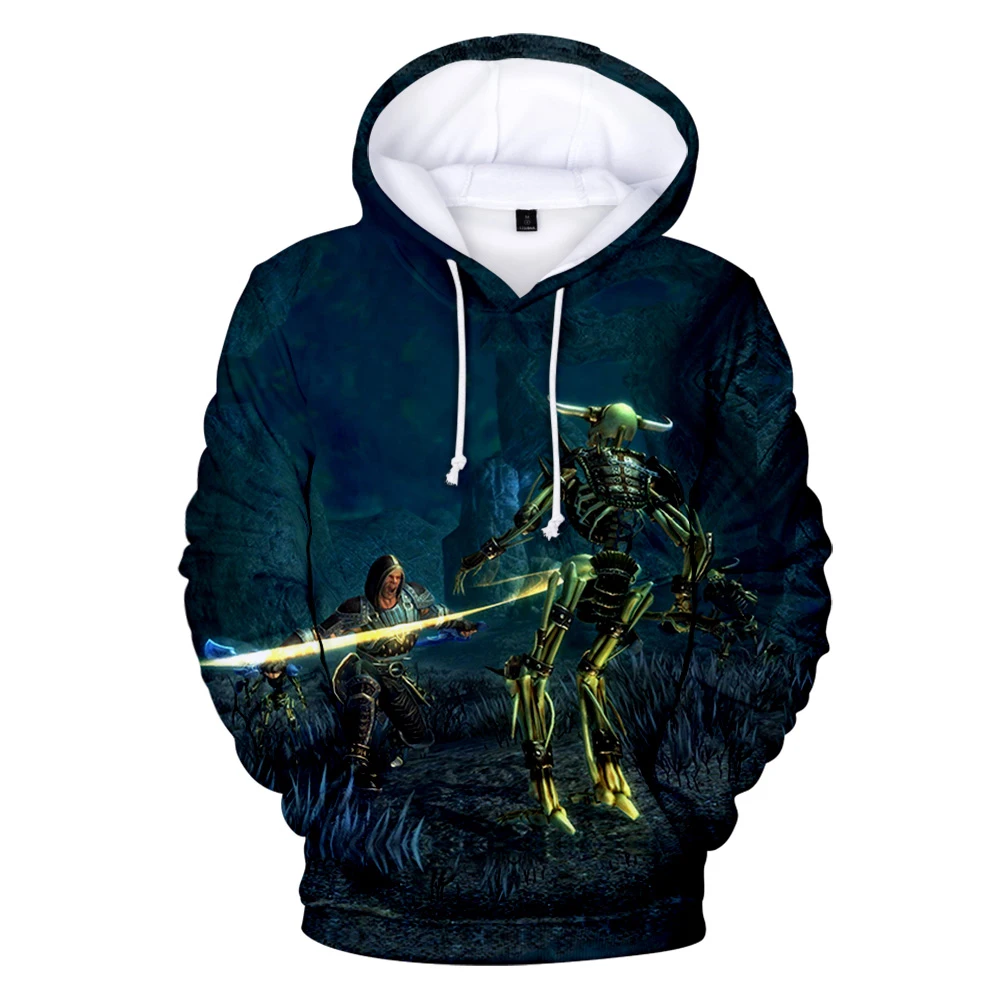 

2020 New Kingdoms of Amalur Re-reckoning Game 3D Print Hooded Sweatshirt Men/women Casual Hoodies Clothes High Quality Coat