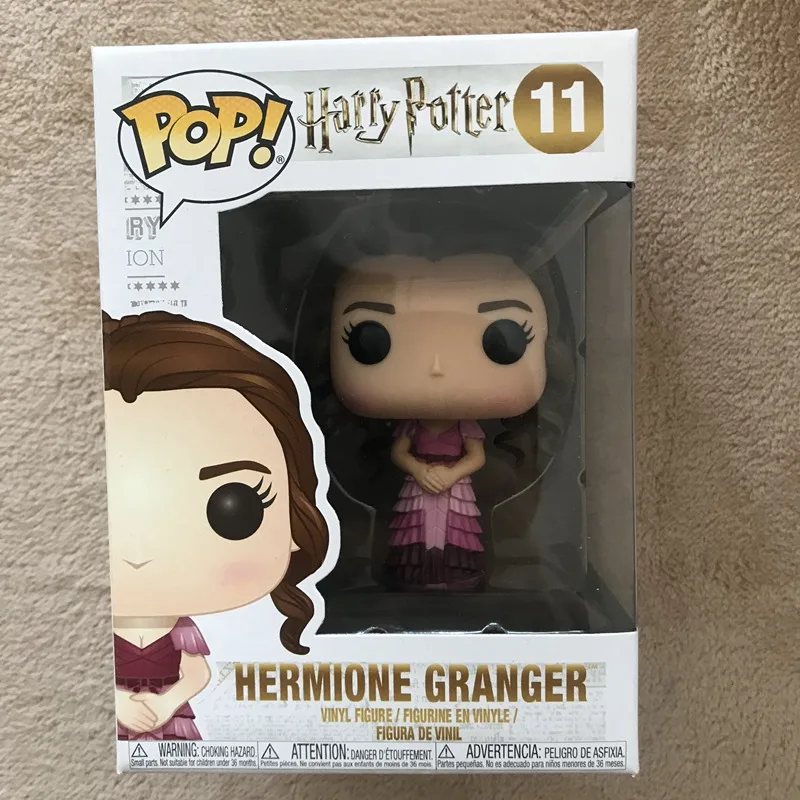 Funko pop Гарри Поттер Гермионе Жан Грейнджер фигурка горячий фильм Коллекционная Виниловая фигурка модель игрушки с оригинальной коробкой