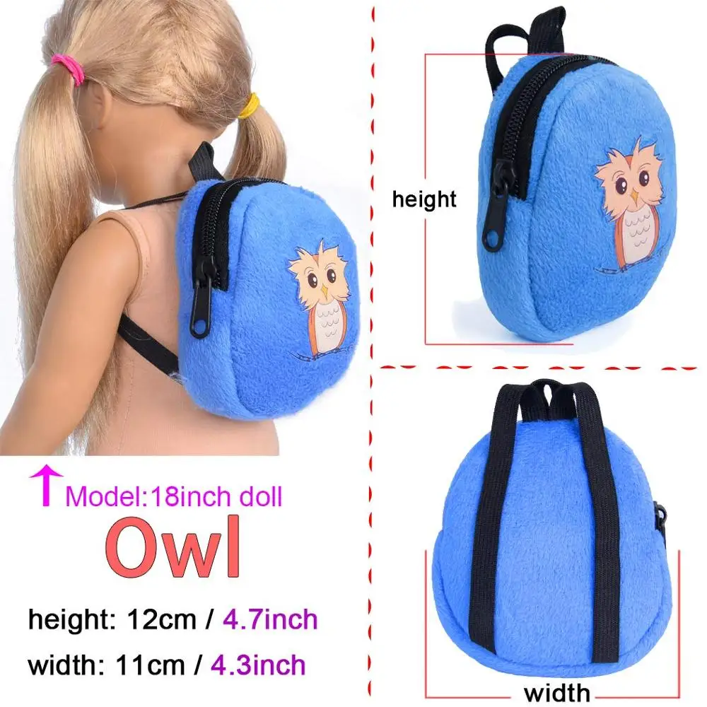 

New lovely Meired Dot Fashion Handbag Fit For 43cm Reborn Dolls