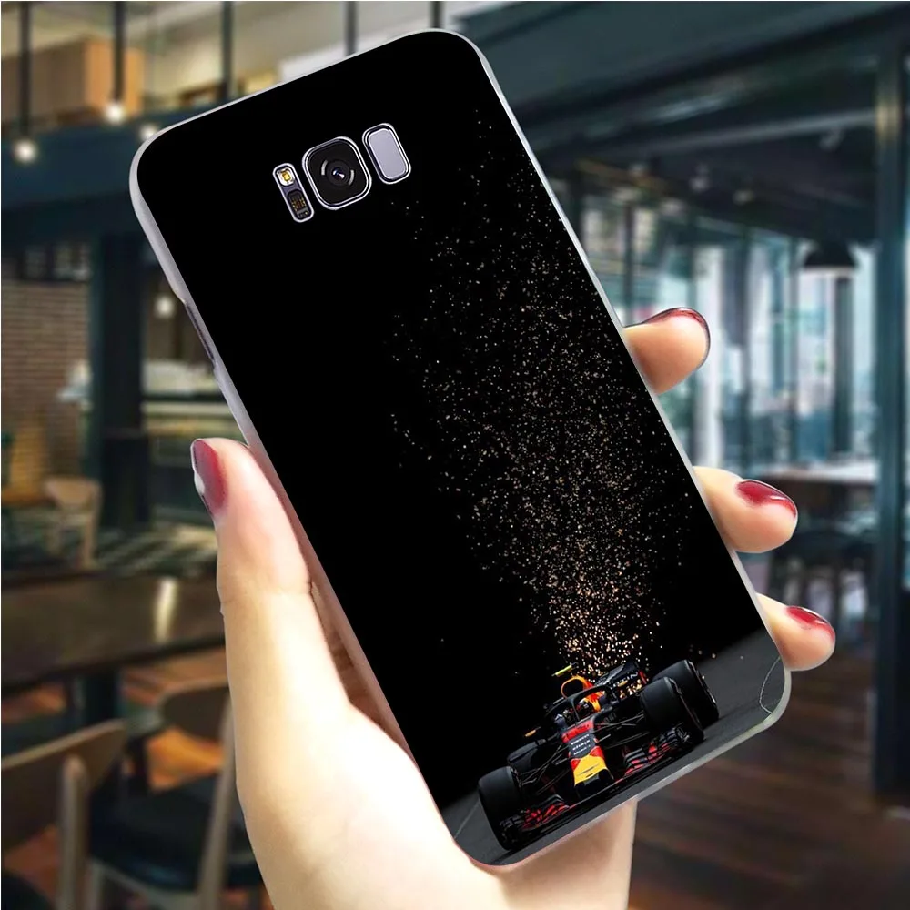 Чехол для телефона samsung Note 9 F1 Racing Car Cover Note 8 M10/M20/M30 Galaxy S6/S7 Edge S8/S9/S10 Plus S10e жесткий чехол
