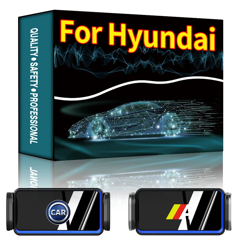 Car Air Vent Slot Mount Stand Phone Holder for Hyundai All Models I20 I30 Ix25 Ix35 Solaris Elantra Terracan Accent Azera Lantra |