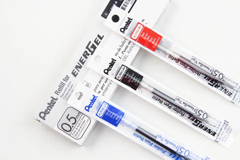 Pentel Energel X Сменный Наконечник иглы LRN5 Сменные гелевые чернила Подходит для BLN75/105 0 5