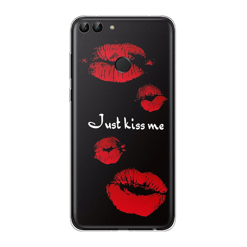 Силиконовый чехол для телефона Huawei P Smart 2018 мягкий креативный Enjoy 7S чехлы из ТПУ