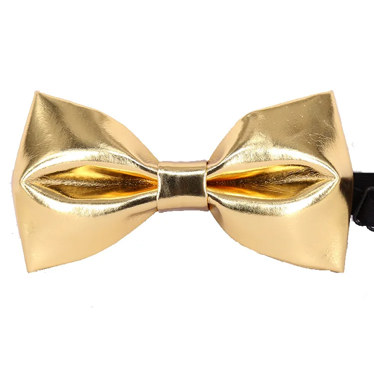 

Bow Tie High-quality Leather Men's Unisex Banquet Business Event Wedding Suit Shirt Accessories Trendy Double Layer Bowtie Gifts