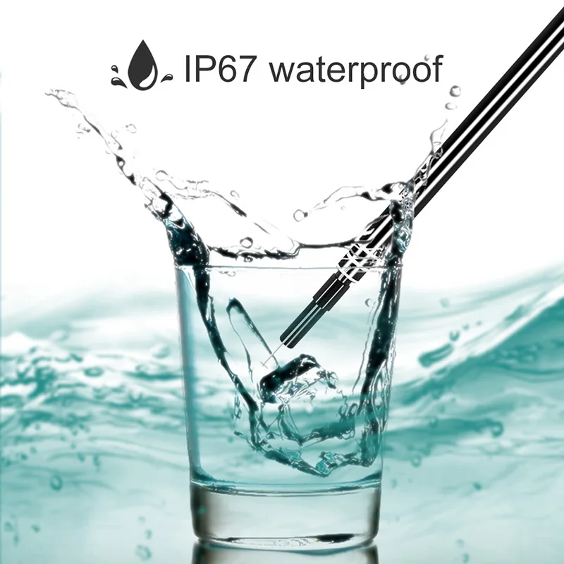 Цифровая камера эндоскоп 3 в 1 для чистки ушей Бороскоп инструмент визуального