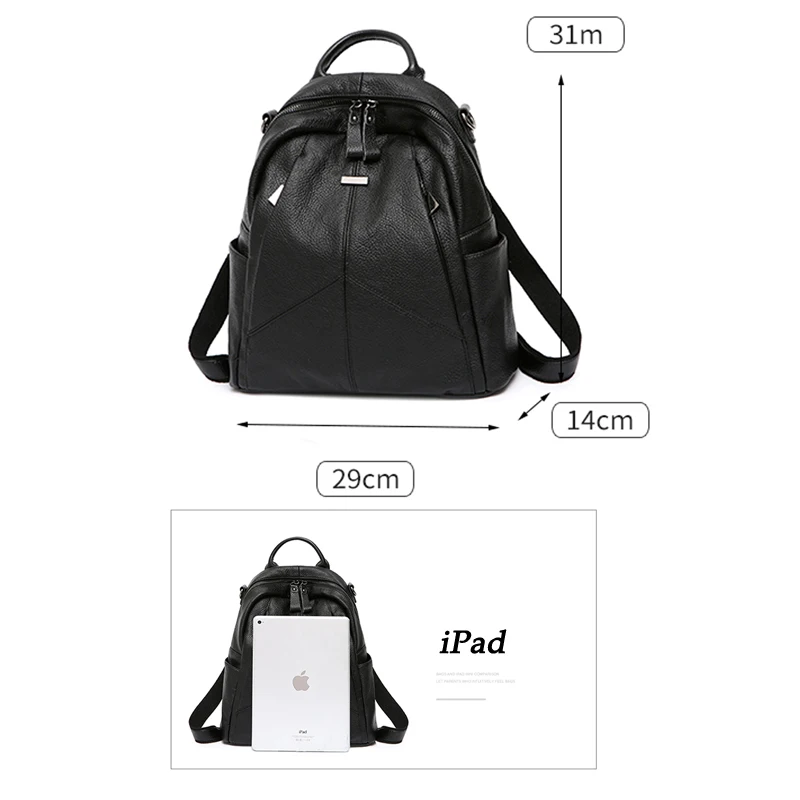 Модный женский рюкзак Водонепроницаемый дорожный книжный школьный люксовый